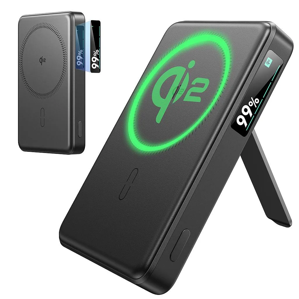 [2G52402] ESR Power Bank 10000mAh Qi2 MagSlim Kickstand (black)