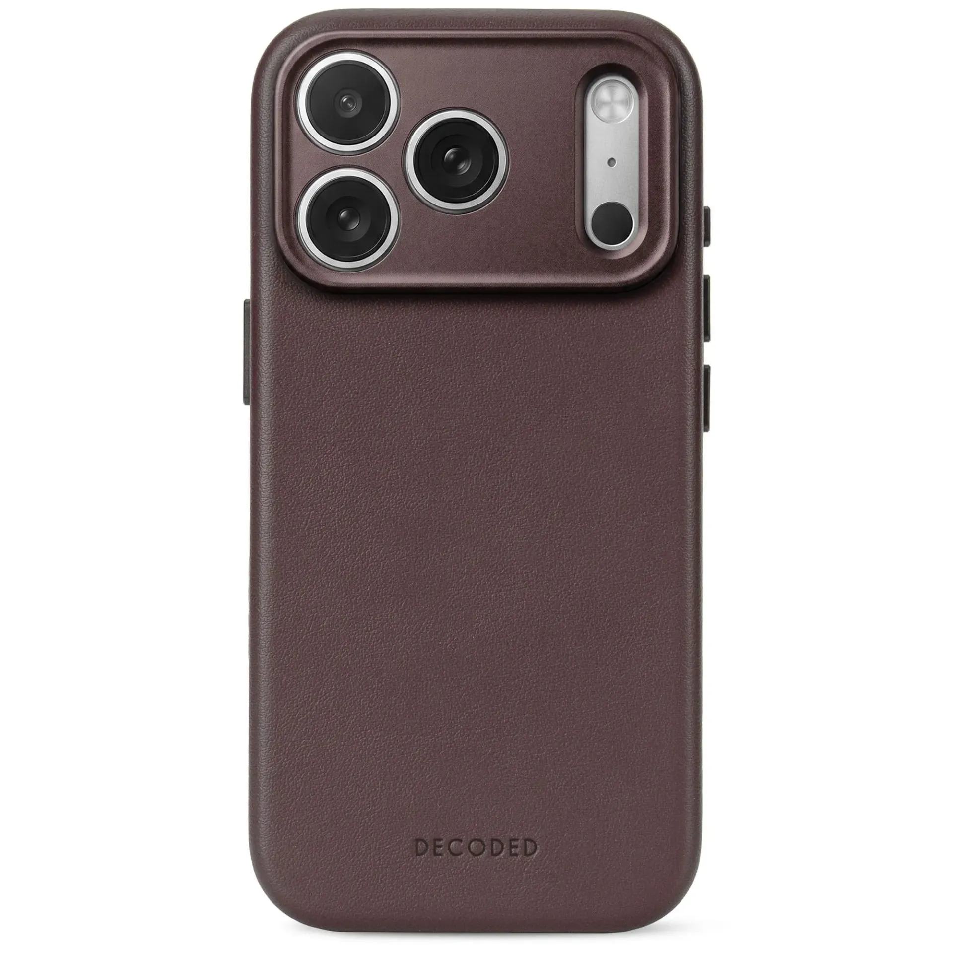 Decoded Leather Backcover for iPhone 18/17 Pro Case