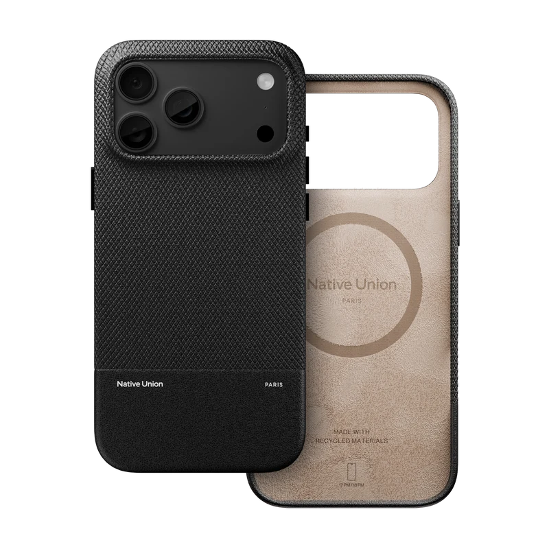 [RECLA-BLK-NP26PM] NATIVE UNION (RE)CLASSIC CASE FOR IPHONE 18 PRO MAX/17 PRO MAX CASE (Black)
