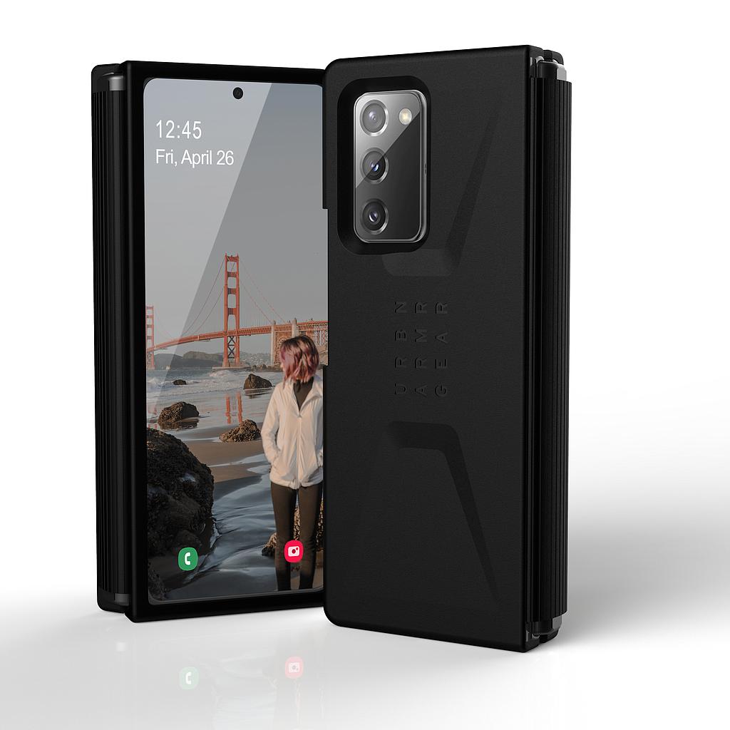 [21222D114040] UAG Samsung Galaxy Z Fold 2 Civilian - Black