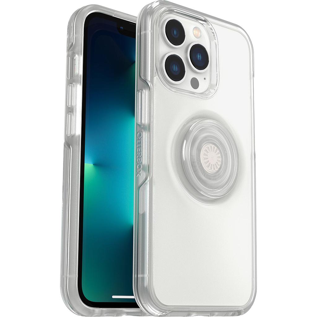 [77-84527] OtterBox iPhone 13 Pro Otter+Pop Symmetry Clear Case (Clear)