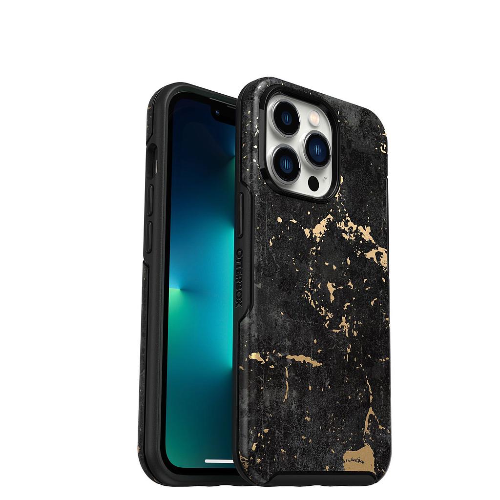 [77-84981] OtterBox iPhone 13 Pro Symmetry Case - Black / Gold