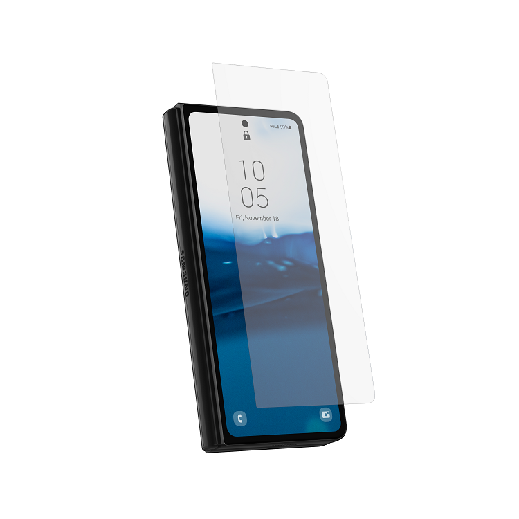 [244214110000] UAG Samsung Galaxy Z Fold 5 Glass Shield Screen Protector- Clear