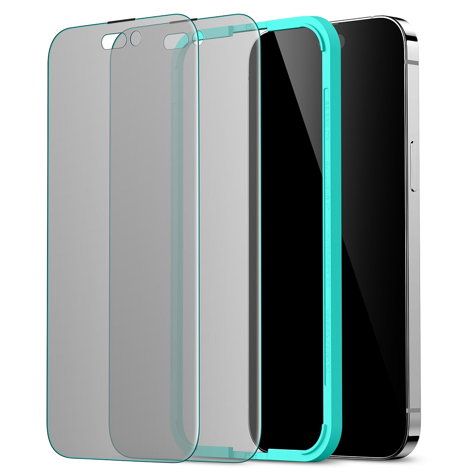 [1D6110102] ESR iPhone 14 Pro Tempered Glass edge to edge Privacy Screen Protector 2Pack