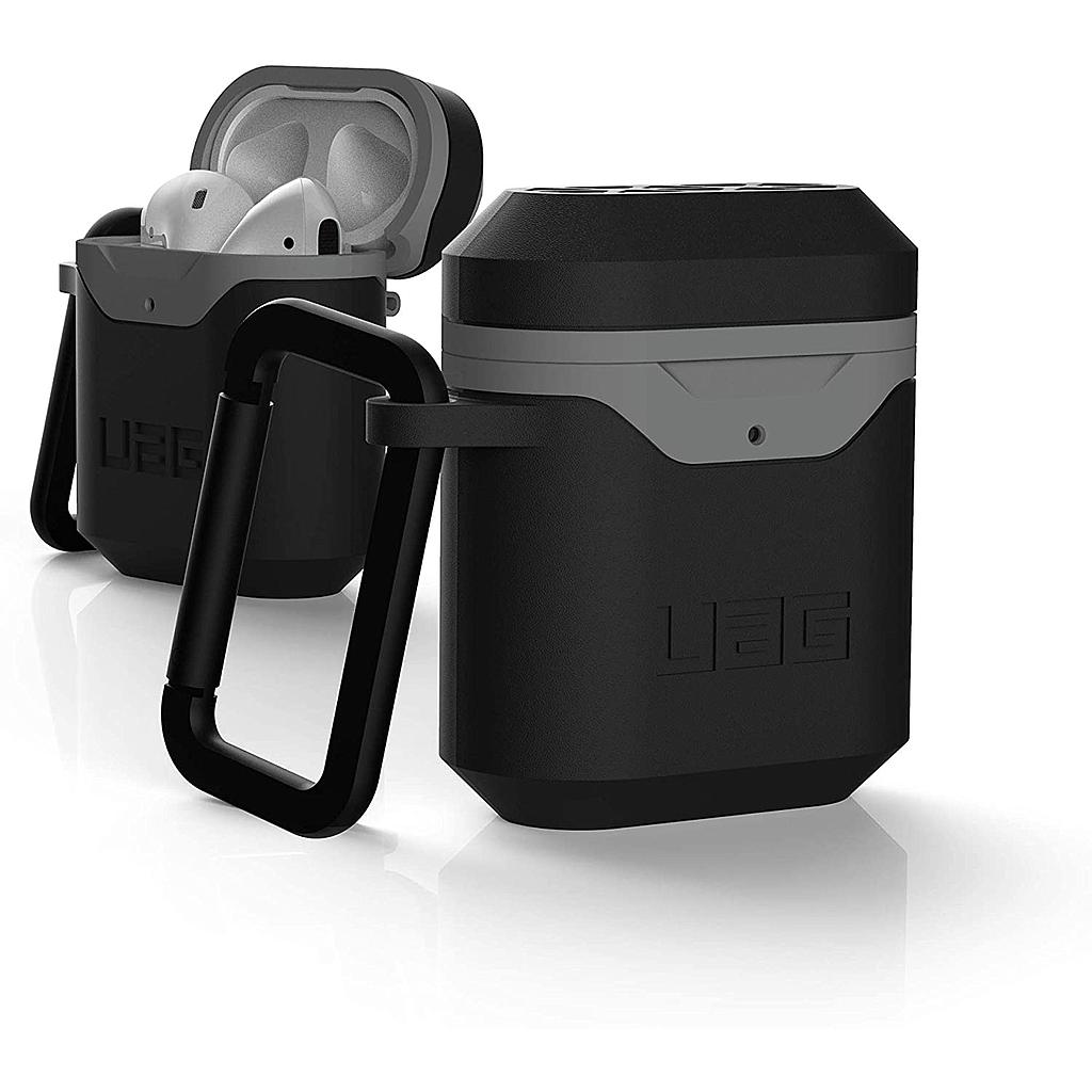 [10242F114030-OP] UAG Apple Airpods Gen 1& 2 Hard Case V2 (Online Packaging) (Black/Grey)
