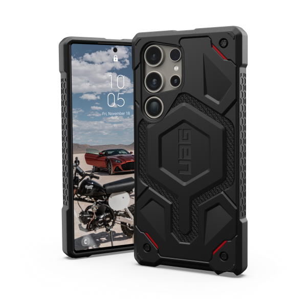 [214416113940] UAG Samsung Galaxy S24 Ultra Kevlar Monarch Pro Magsafe Case (Black)