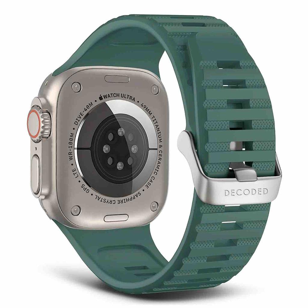 Decoded Apple Watch 49/45/44/42 mm Gen 1-12-SE-Ultra Silicone Ultra Traction Strap