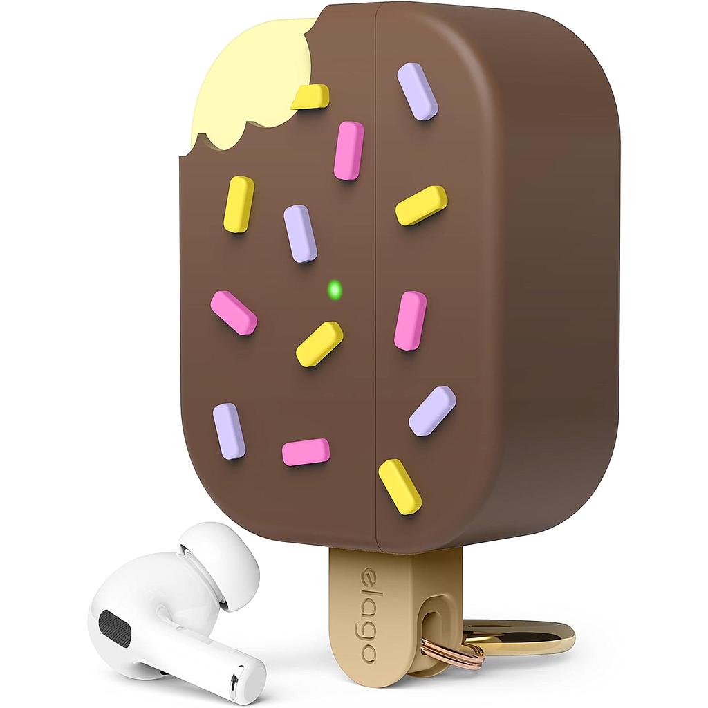 [EAPP2-ICE-DBR] Elago AirPods Pro 2 Ice Cream Case (Dark Brown)