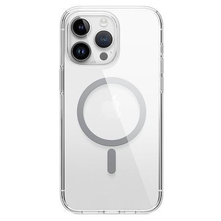 [ES15MSHB67PRO-TRMGY] Elago iPhone 15 Pro Max MagSafe Magnetic Hybrid Case (Clear Gray)