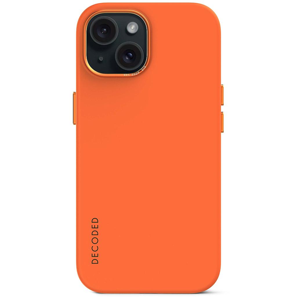 Decoded iPhone 15 Pro Silicone Magsafe Case (Sage Leaf Green)