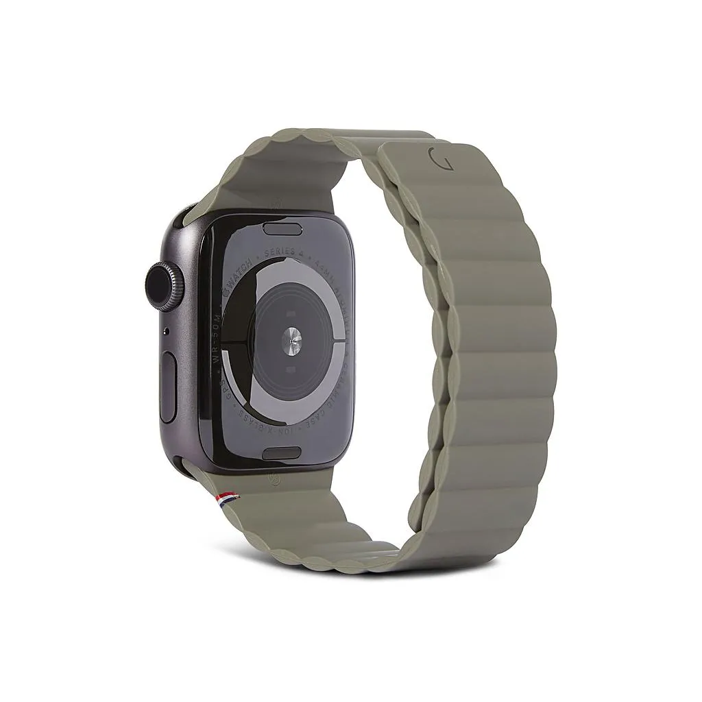 Decoded Apple Watch 49/45/44/42 mm  Series 1-8/SE/Ultra Silicone Magnet Traction Strap Lite