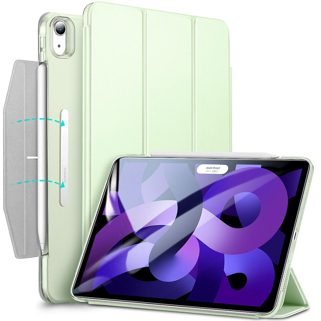 [3C02200410901] ESR iPad Air 11"/10.9" (2020-2025) Gen 7/6/5/4 Ascend Trifold Case (MINT GREEN)