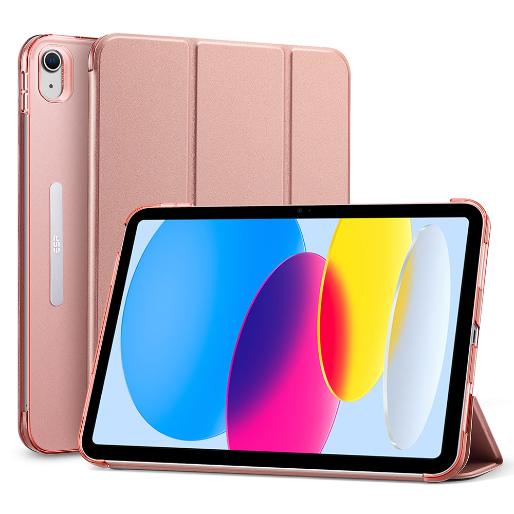 [1B1770303] ESR iPad 10.9 2022 (10th Gen) / iPad 11th Gen Ascend Trifold Case (ROSE GOLD)
