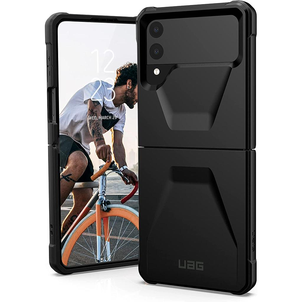 [214007114040] UAG Samsung Galaxy Z Flip 4 Civilian Case (Black)