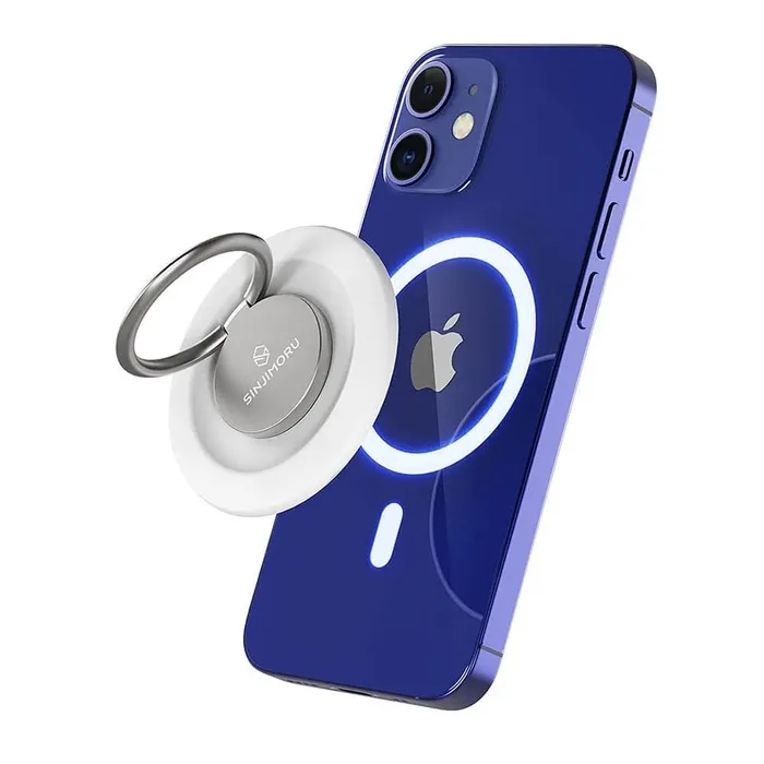 [SMA-RING-MINI-CG-US] Sinjimoru M-Ringo Magnetic Phone Ring Holder for Apple MagSafe Case (Champagne Gold)