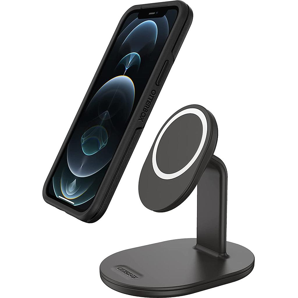 [78-80597] OtterBox Magnetic Wireless Charging Stand (Black)