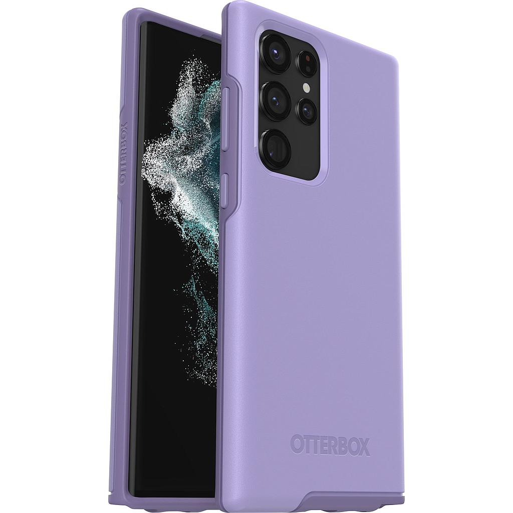 [77-86470] OtterBox Samsung Galaxy S22 Ultra Symmetry Case (purple)