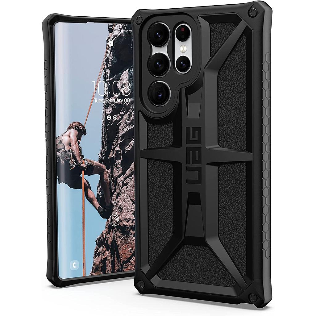 [213441114040] UAG Samsung Galaxy S22 Ultra Monarch Case (Black)