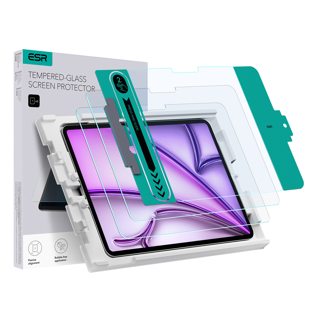 [1E1070102] ESR iPad Air 13" 2024 1st Gen / 2nd Gen  Tempered-Glass Screen Protector 1 Pack
