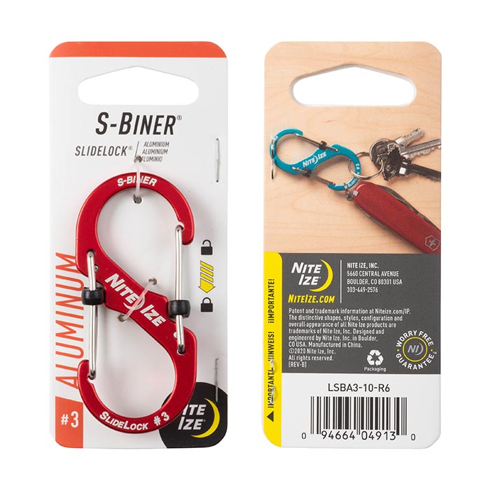 NiteIze S-Biner SlideLock Aluminum #3