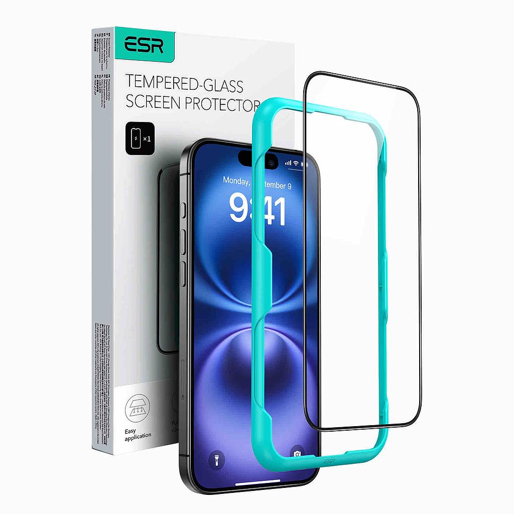 [1D73400201] ESR iPhone 16 Plus Tempered-Glass Screen Protector