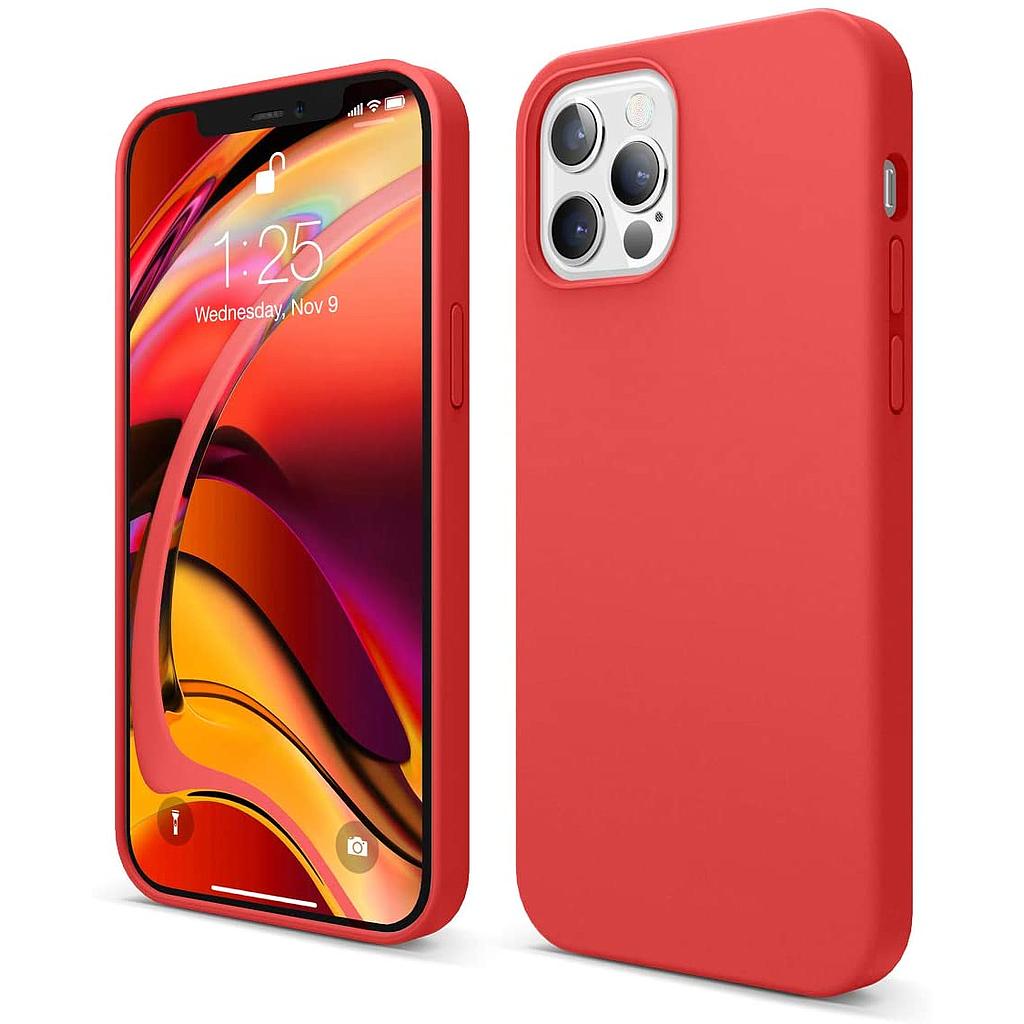 [ES12SC61-RD] Elago iPhone 12 / iPhone 12 Pro Liquid Silicone Case (Red)