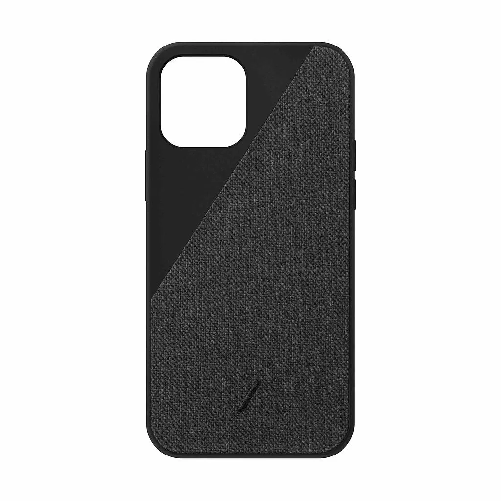 [CCAV-BLK-NP20S] Native Union iPhone 12 mini Clic Canvas Case (Black)