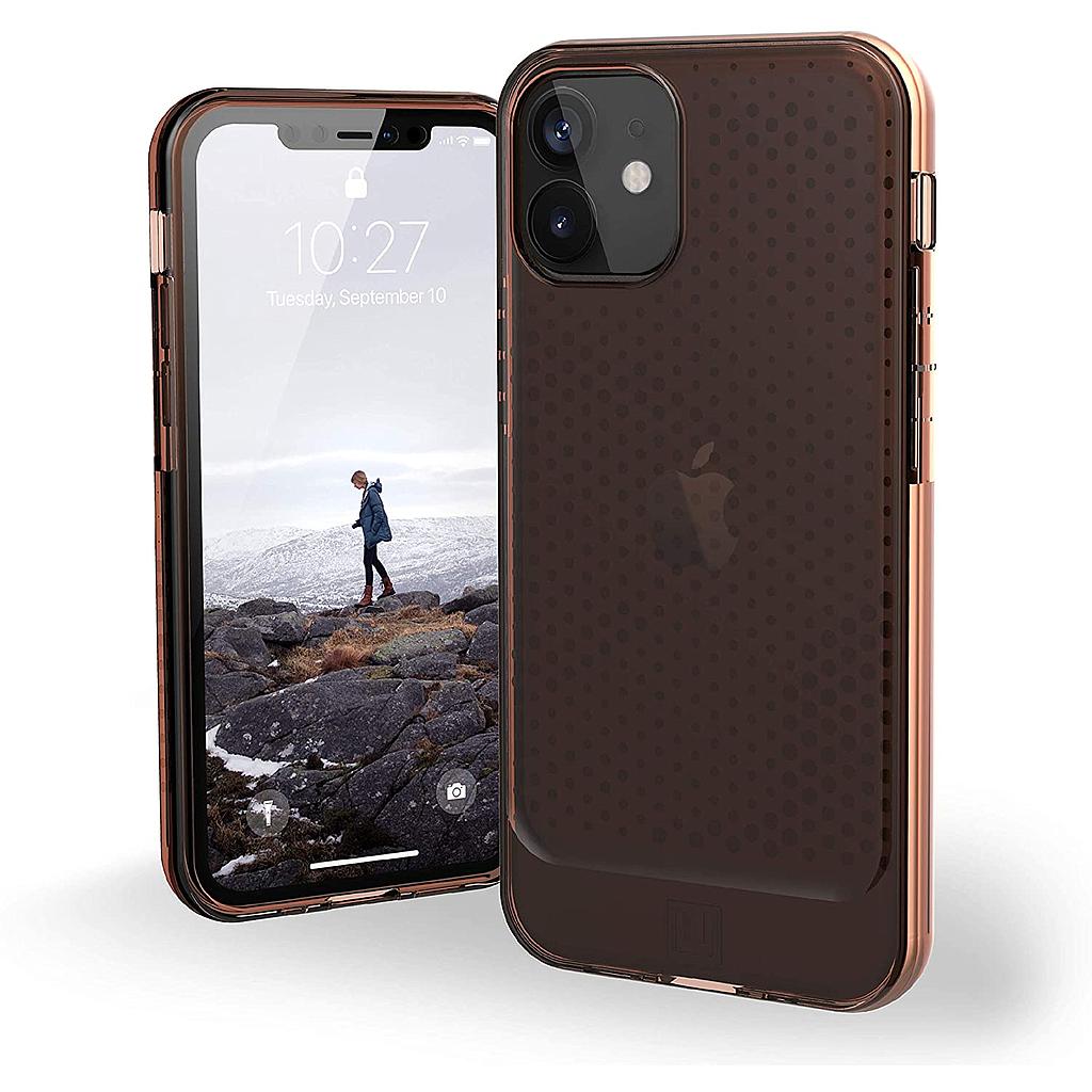 [11234N319797] [U] by UAG iPhone 12 mini Lucent Case (Orange)