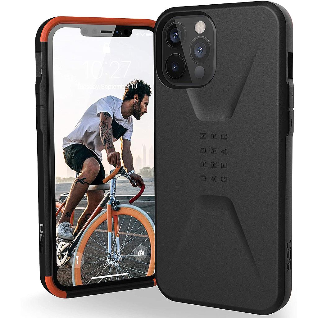 [11236D114040] UAG iPhone 12 Pro Max Civilian Case (Black)