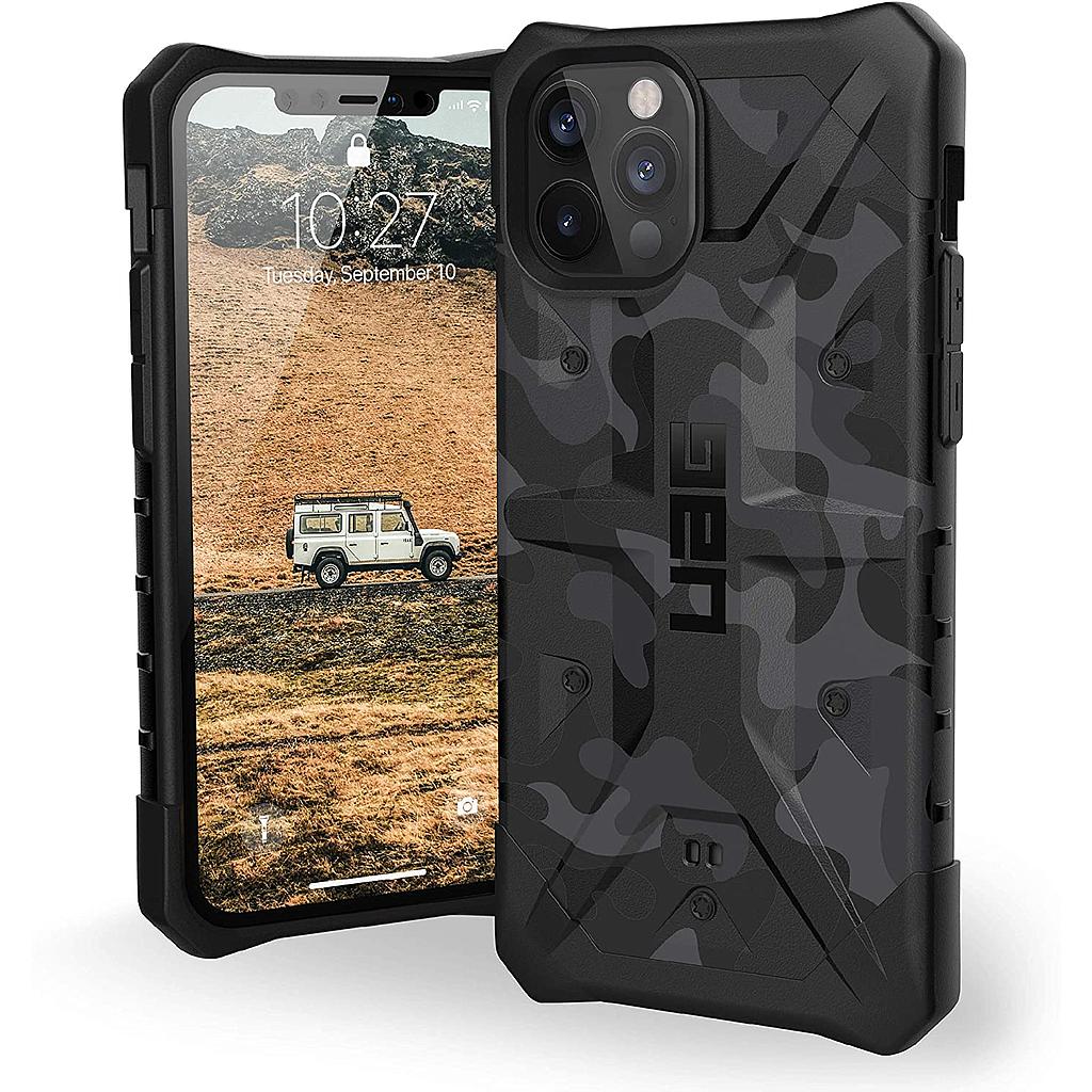 [112357114061] UAG iPhone 12 / iPhone 12 Pro Pathfinder SE Camo Case (Midnight Camo)