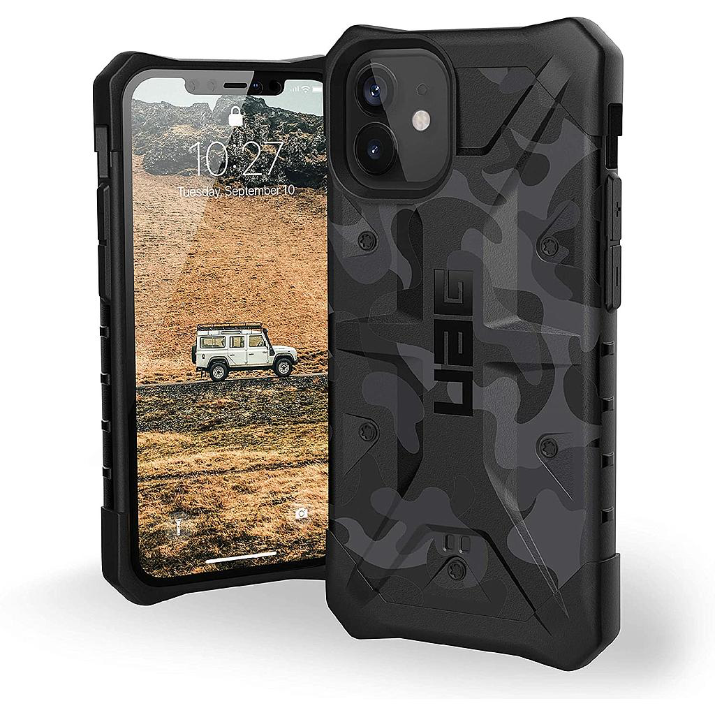[112347114061] UAG iPhone 12 mini Pathfinder SE Camo Case (Midnight Camo)