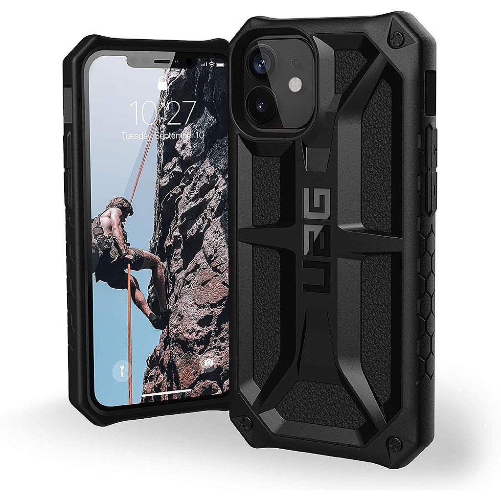 [112341114040] UAG iPhone 12 mini Monarch Case (Black)