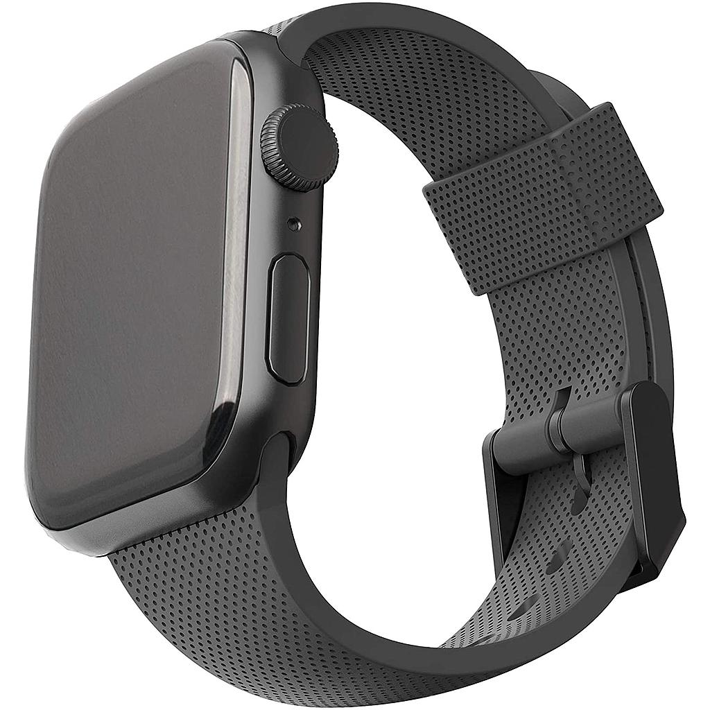 [19249K314040] [U] by UAG Apple Watch 42/44/45mm/Ultra DOT Silicone Strap (Black)