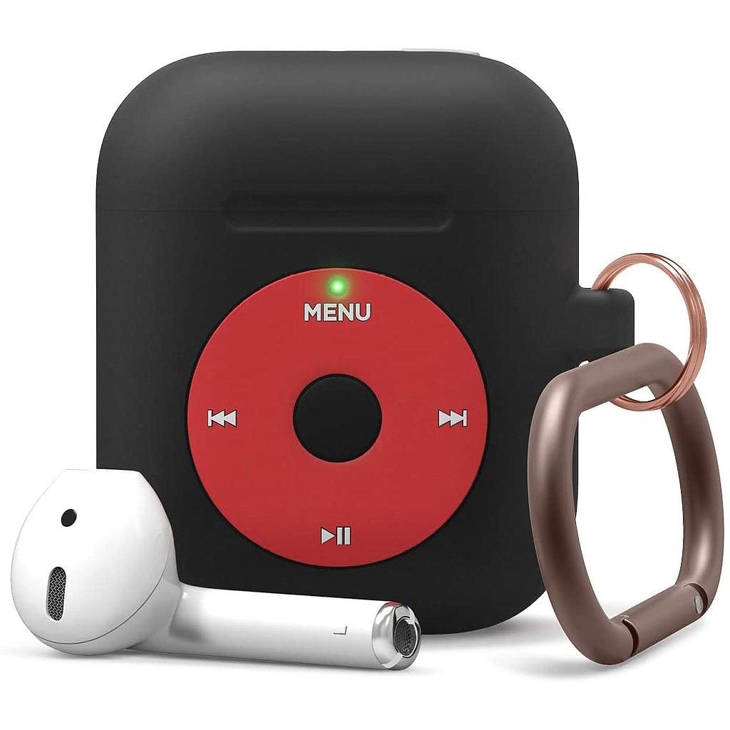 [EAW6-HANG-BK] Elago AirPods 1&2 AW6 Hang Case (iPod) (Black)