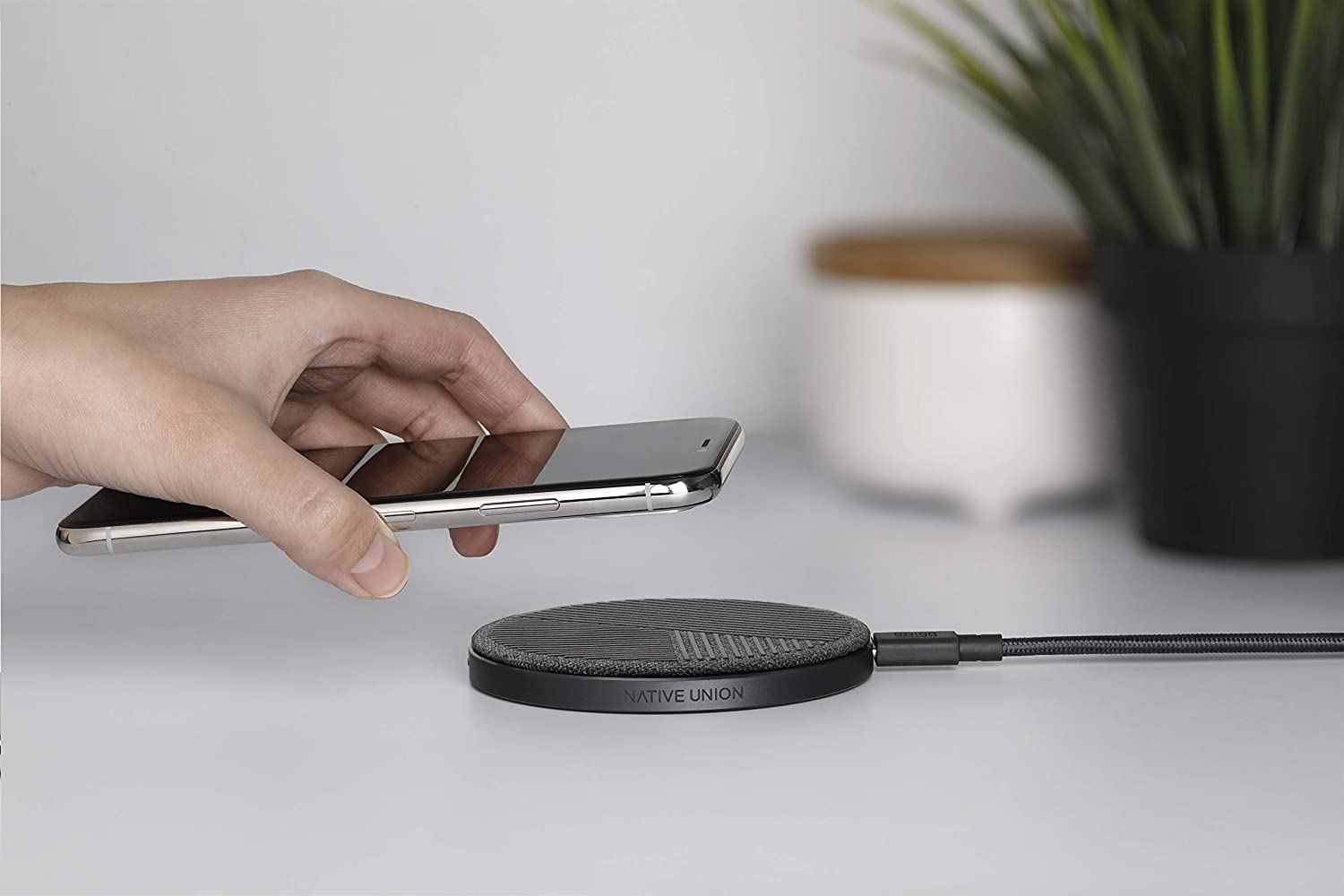 Native Union Drop Wireless Charger - Slate