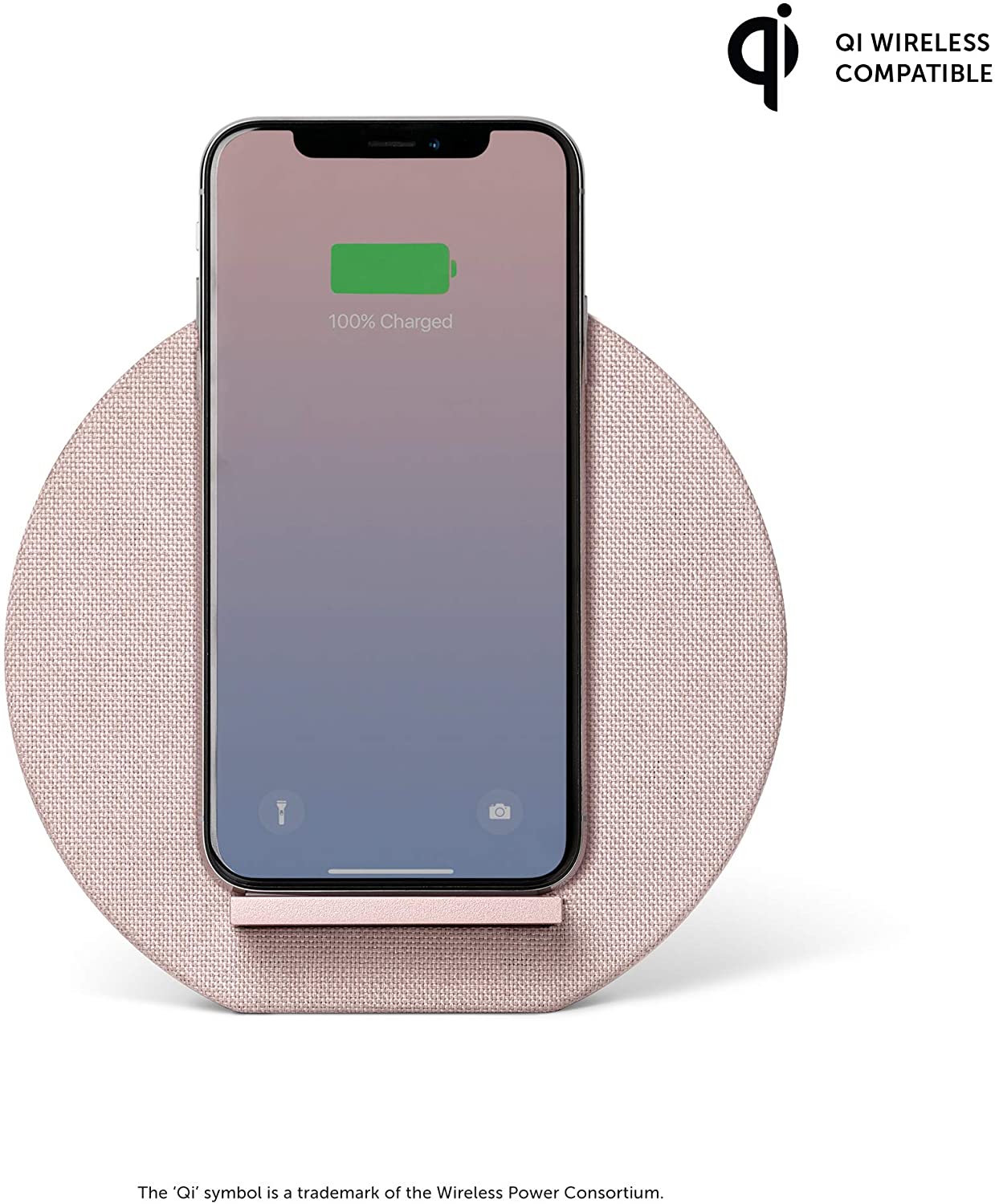 Native Union Dock Wireless Fabric - Rose