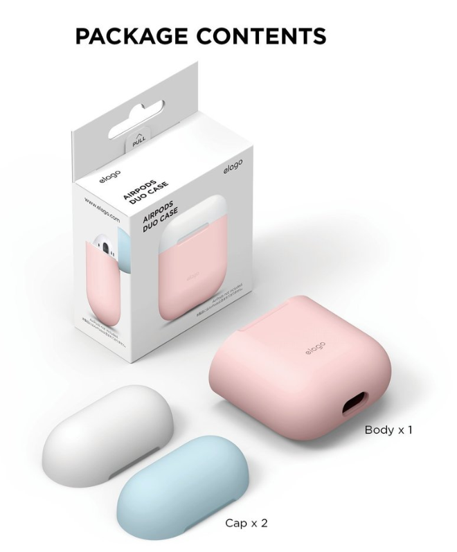 Elago AirPods 1&2 Duo Case 