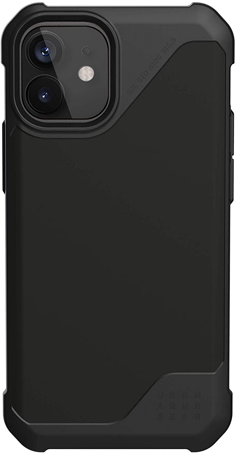 UAG iPhone 12 mini Metropolis LT Satn Armr Case- Black