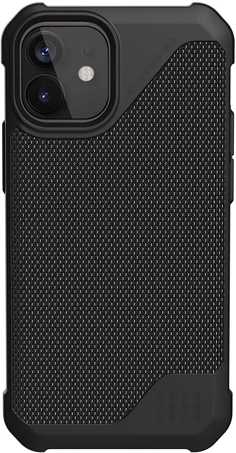 UAG iPhone 12 mini Metropolis LT Fibr Armr Case - Black