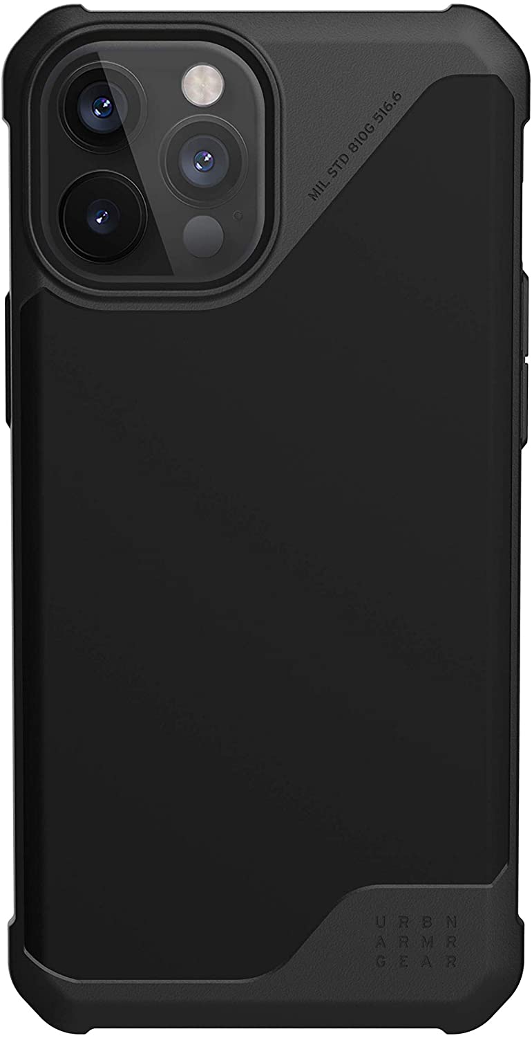 UAG iPhone 12 Pro Max Metropolis LT Satn Armr Case - Black 