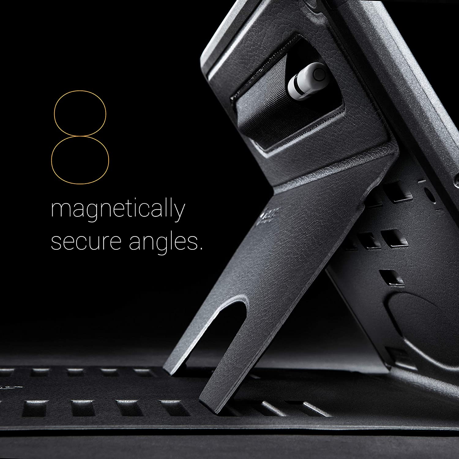 Zugu iPad 7th & 8th Gen 10.2 Muse Case - Black