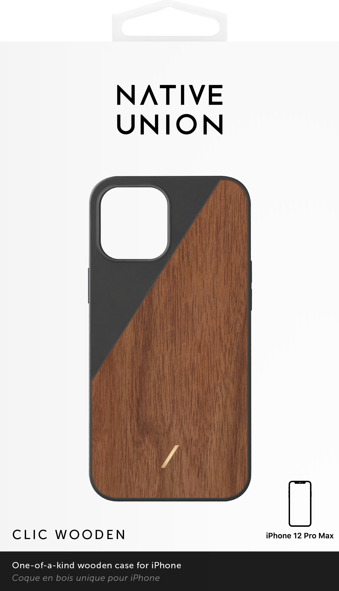 Native Union iPhone 12 Pro Max Clic Wooden Case