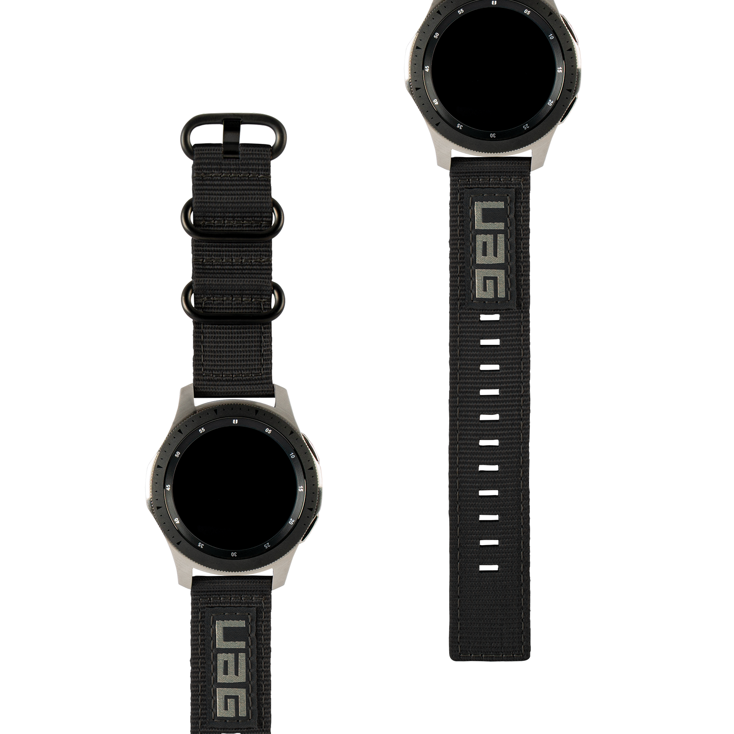 Galaxy Watch 46mm Nato Eco Strap - Black