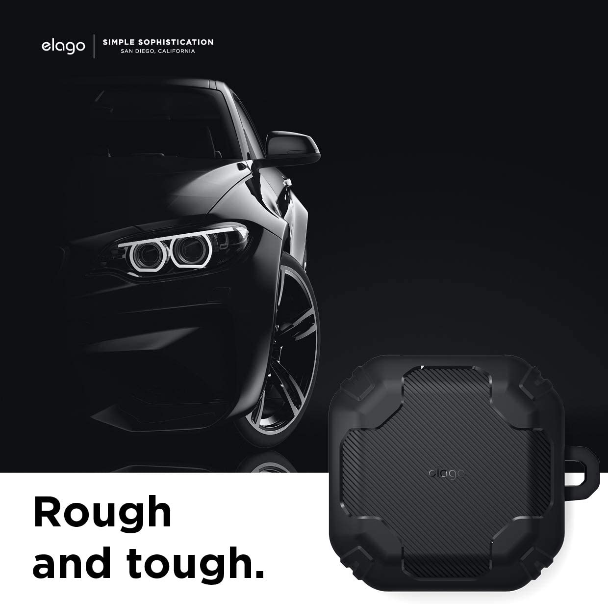 Elago Galaxy Buds Live Armor Case - Black		 		