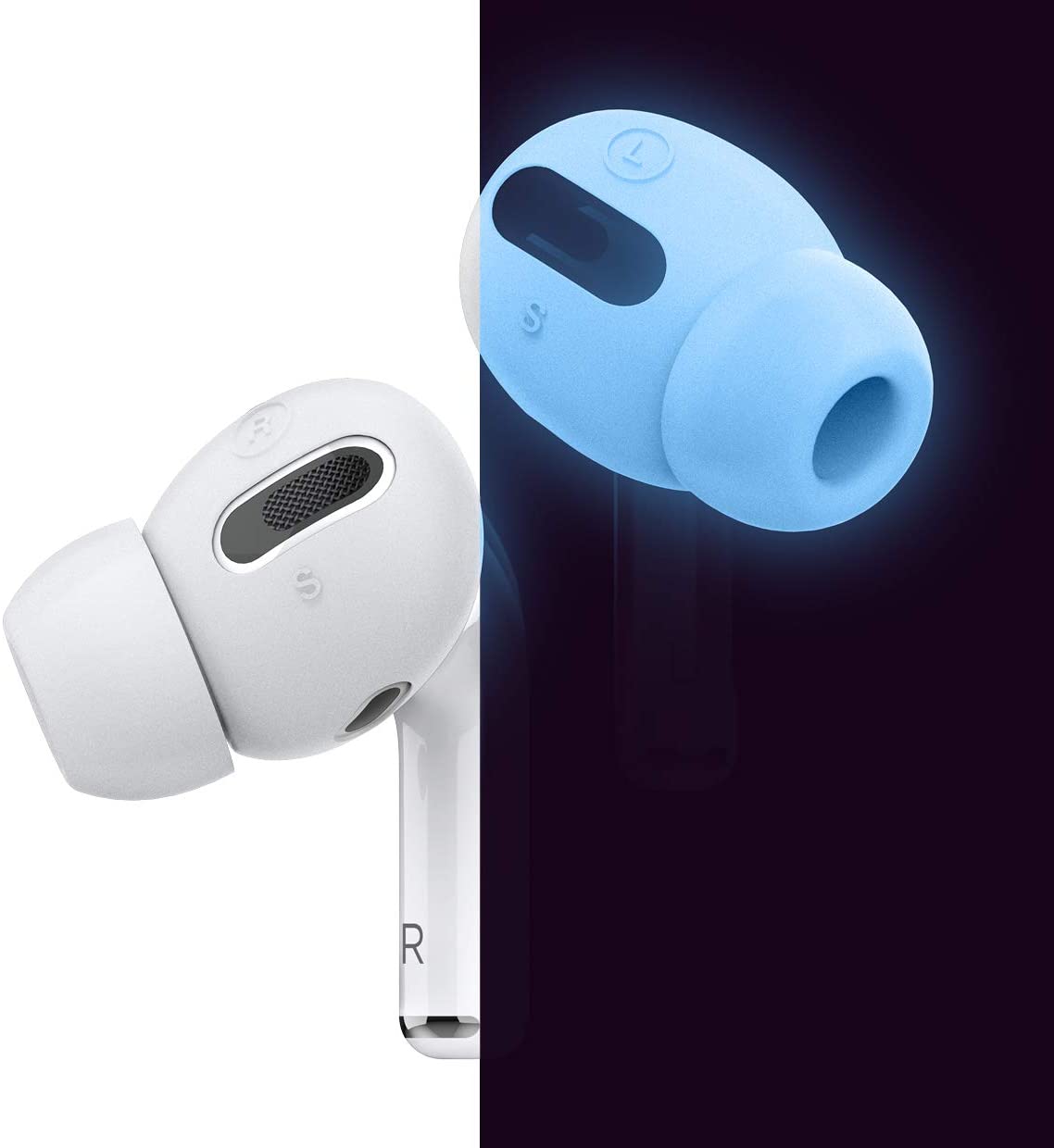 Elago AirPods Pro EarBuds Cover Plus With Integrated Tips -6 Pairs: 2 Large + 2 Medium + 2 Small	 		