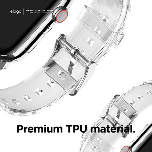 Elago Apple Watch 40mm TPU Band - Clear		