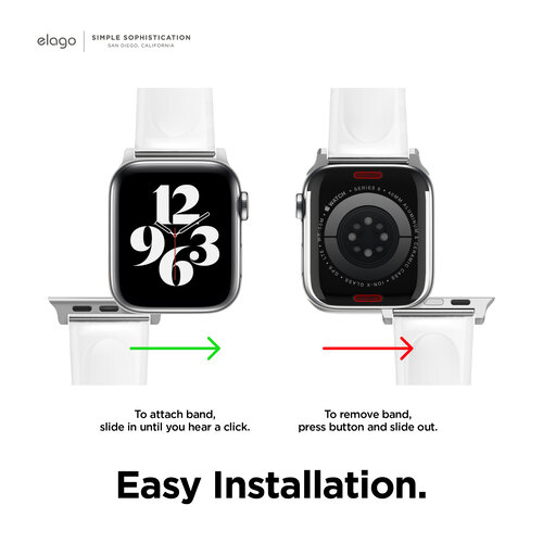 Elago Apple Watch 40mm TPU Band - Clear		