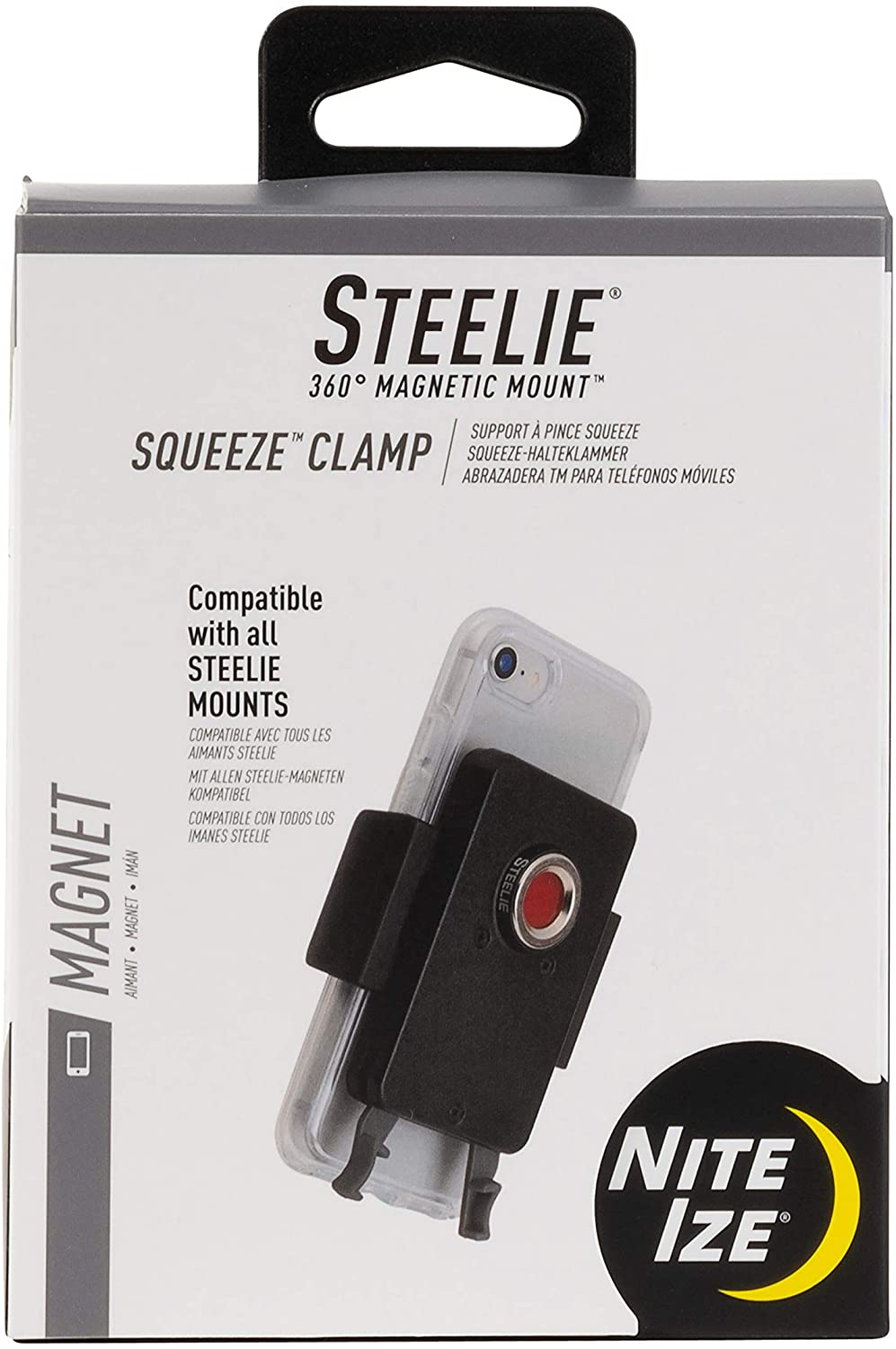 NiteIze Steelie® Squeeze™ Clamp Component