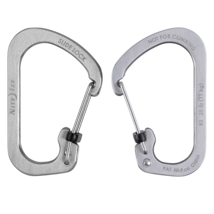 NiteIze Carabiner SlideLock #4 - Stainless