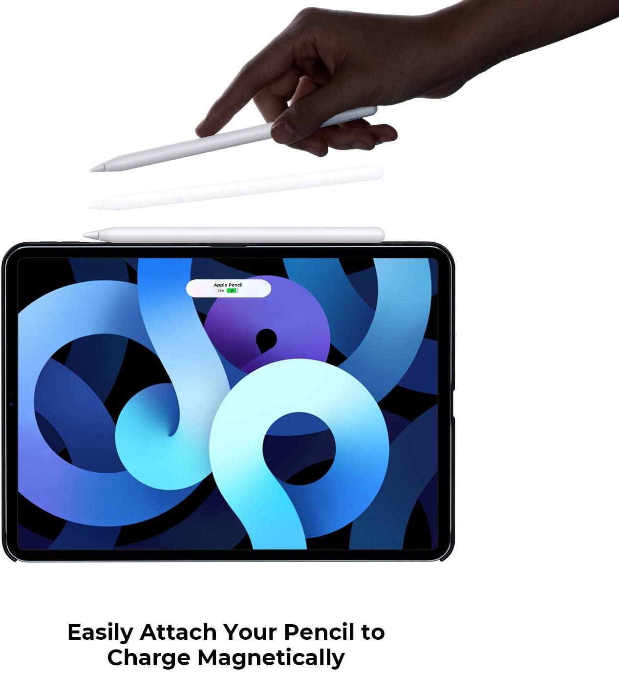 Pitaka iPad Air 10.9" 2020 / iPad Pro 11" 2018 MagEZ Case - Black/Grey Twill
